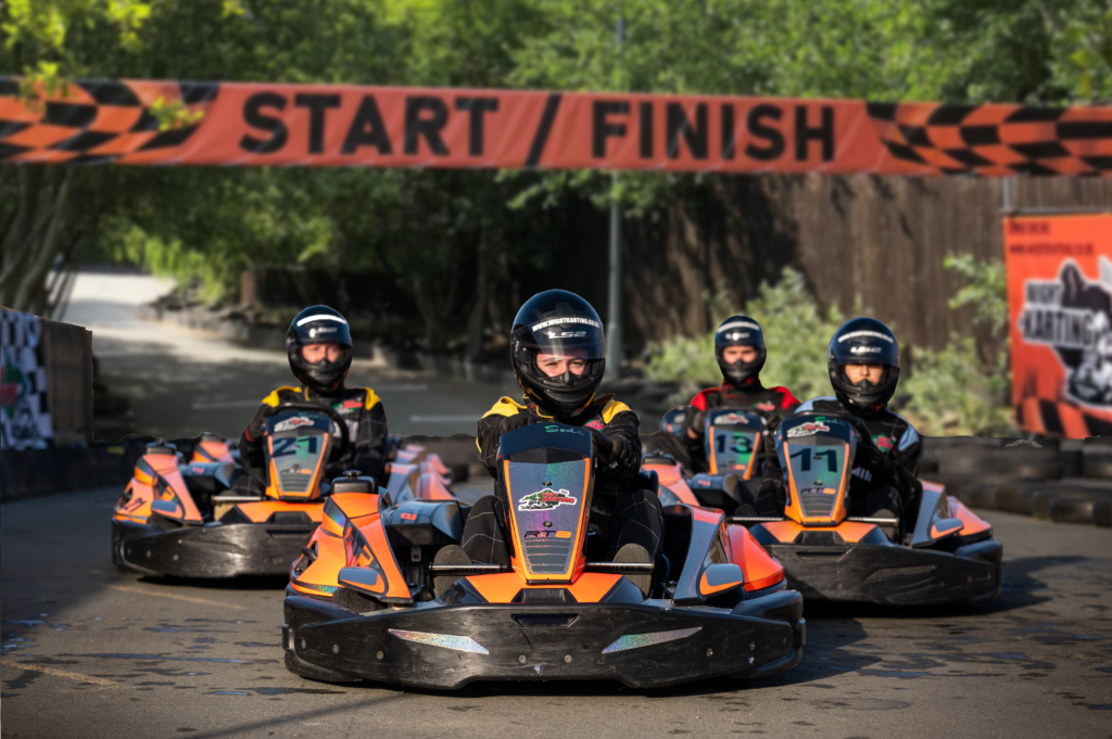 wight Karting from the grid
